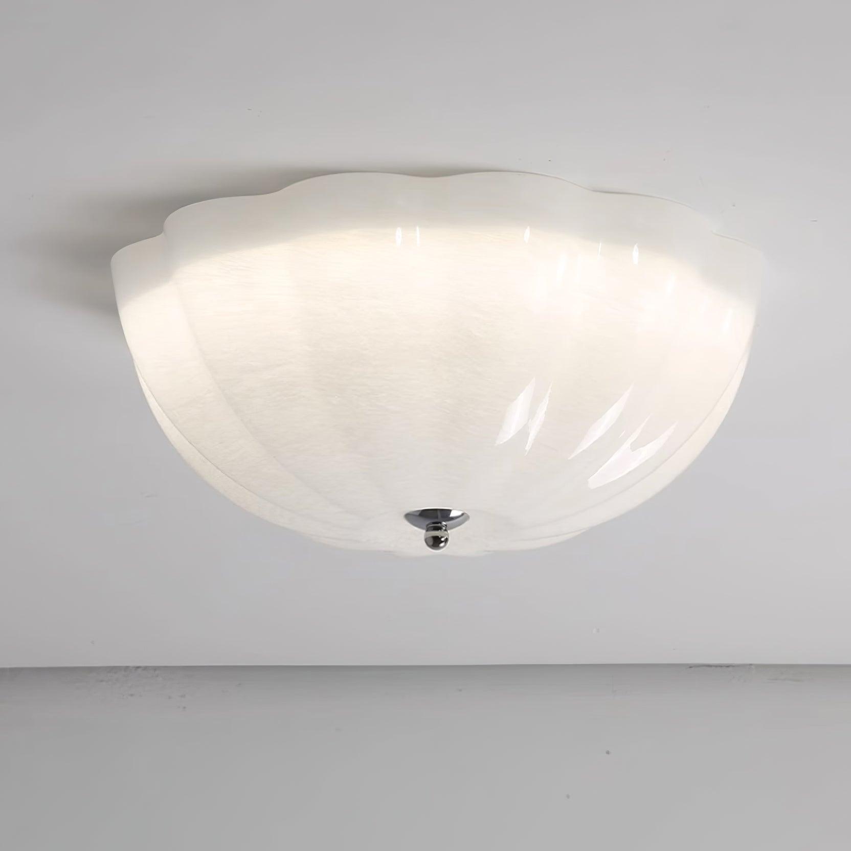 Etta Ceiling Lamp Glass Jelly Opalescent Bedroom-Neutral Decor