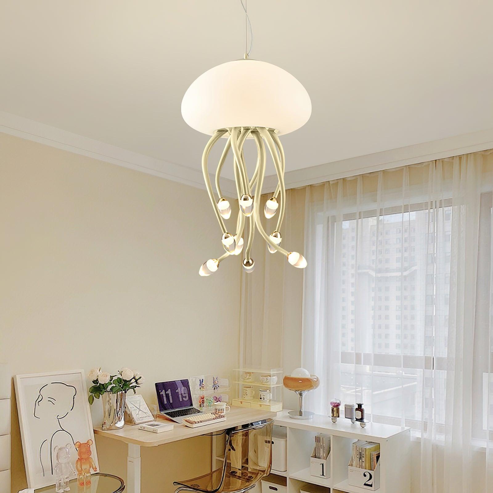 Cavira Acrylic Cozy Pendant Lamp-Neutral Decor