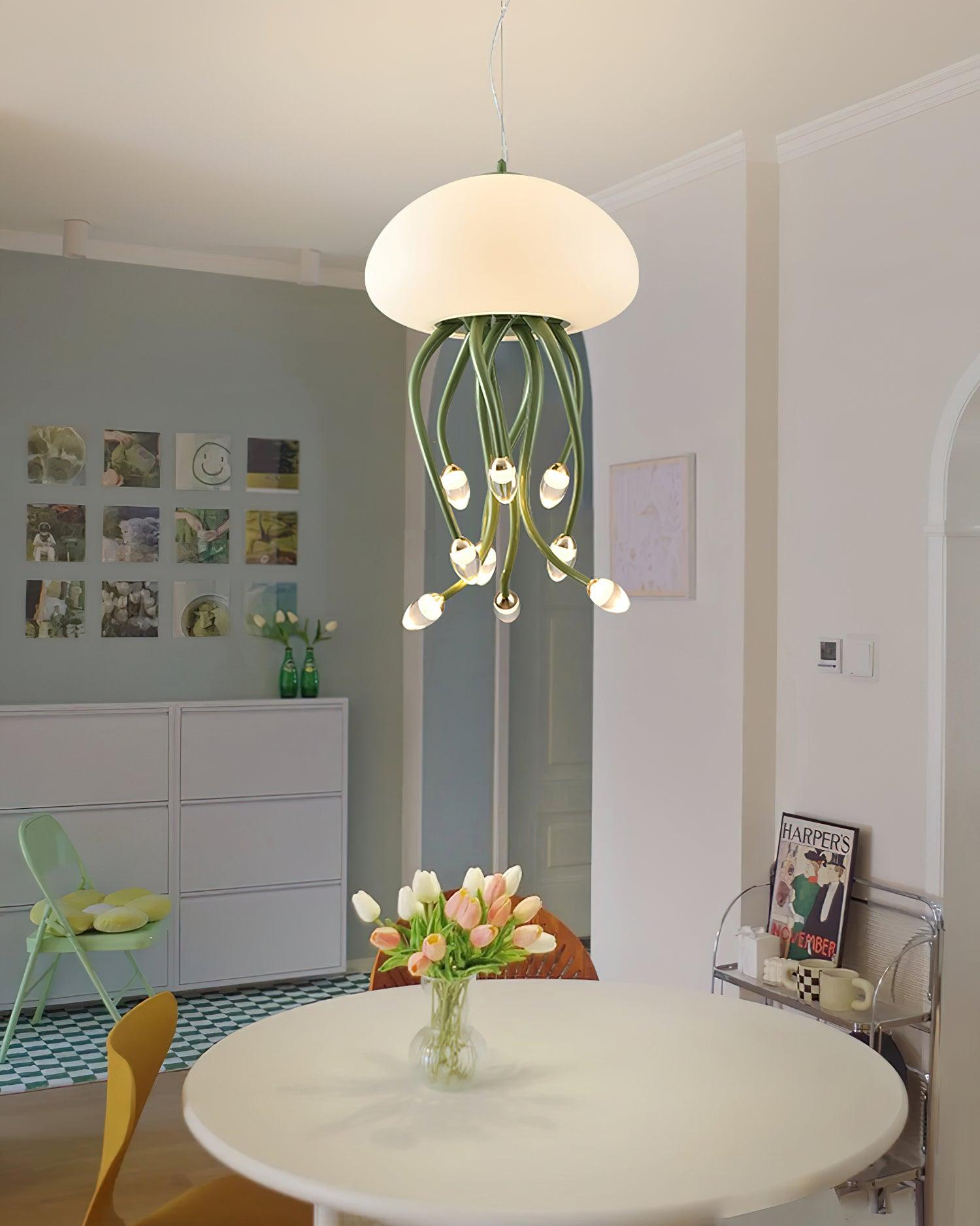 Cavira Acrylic Cozy Pendant Lamp-Neutral Decor