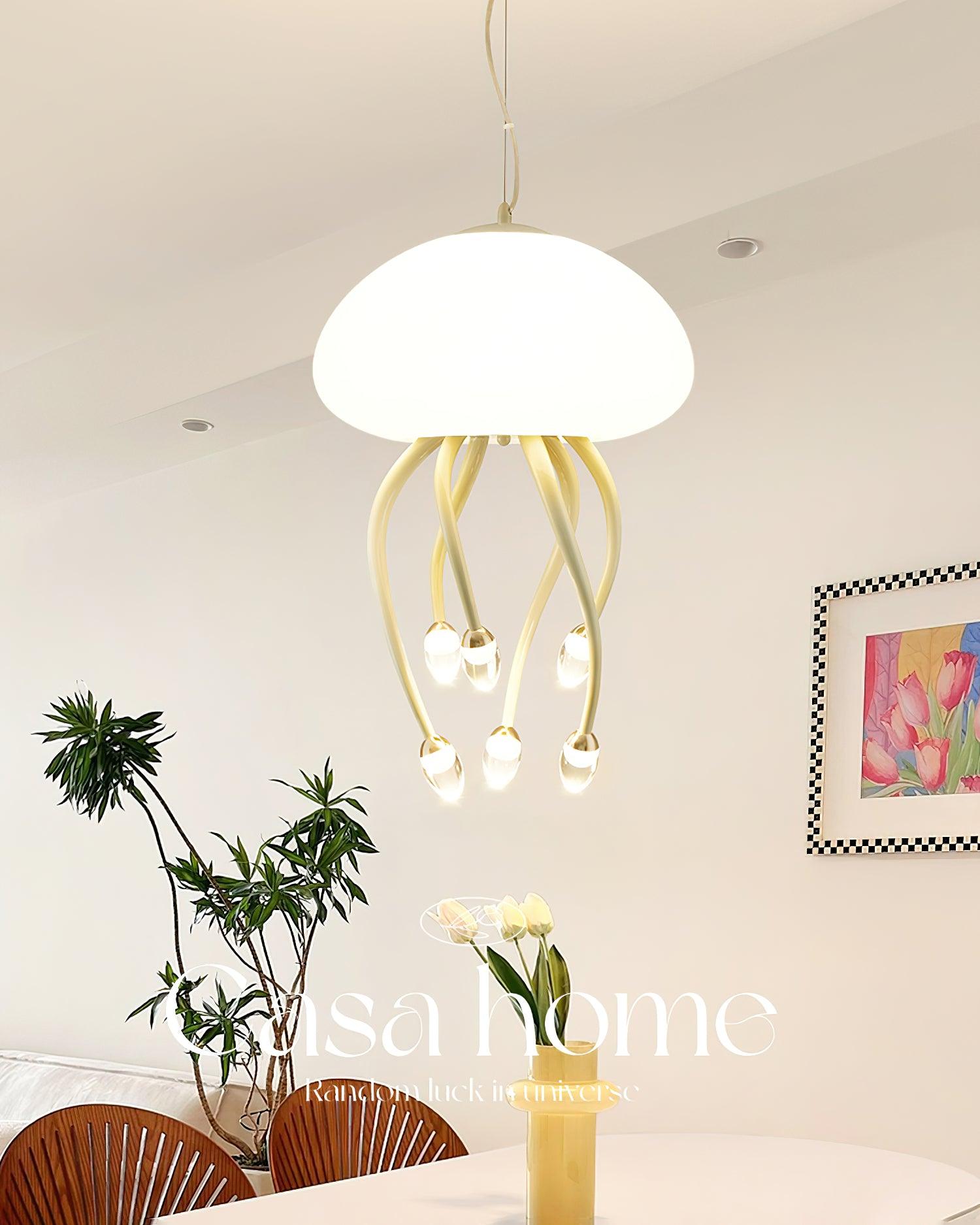 Cavira Acrylic Cozy Pendant Lamp-Neutral Decor