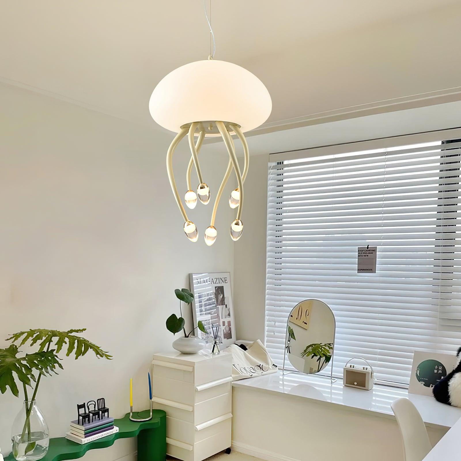 Cavira Acrylic Cozy Pendant Lamp-Neutral Decor