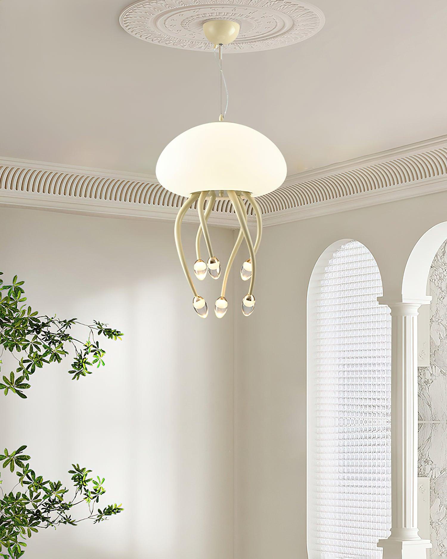 Cavira Acrylic Cozy Pendant Lamp-Neutral Decor