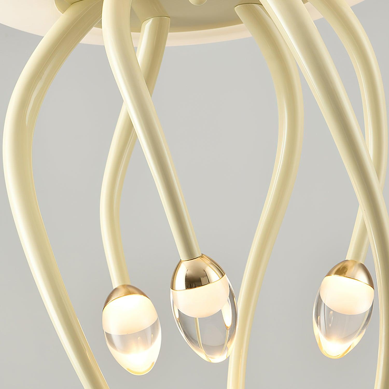 Cavira Acrylic Cozy Pendant Lamp-Neutral Decor