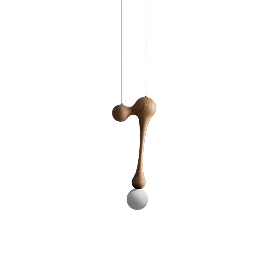 Hale Luxury Wood Pendant Light-Neutral Decor