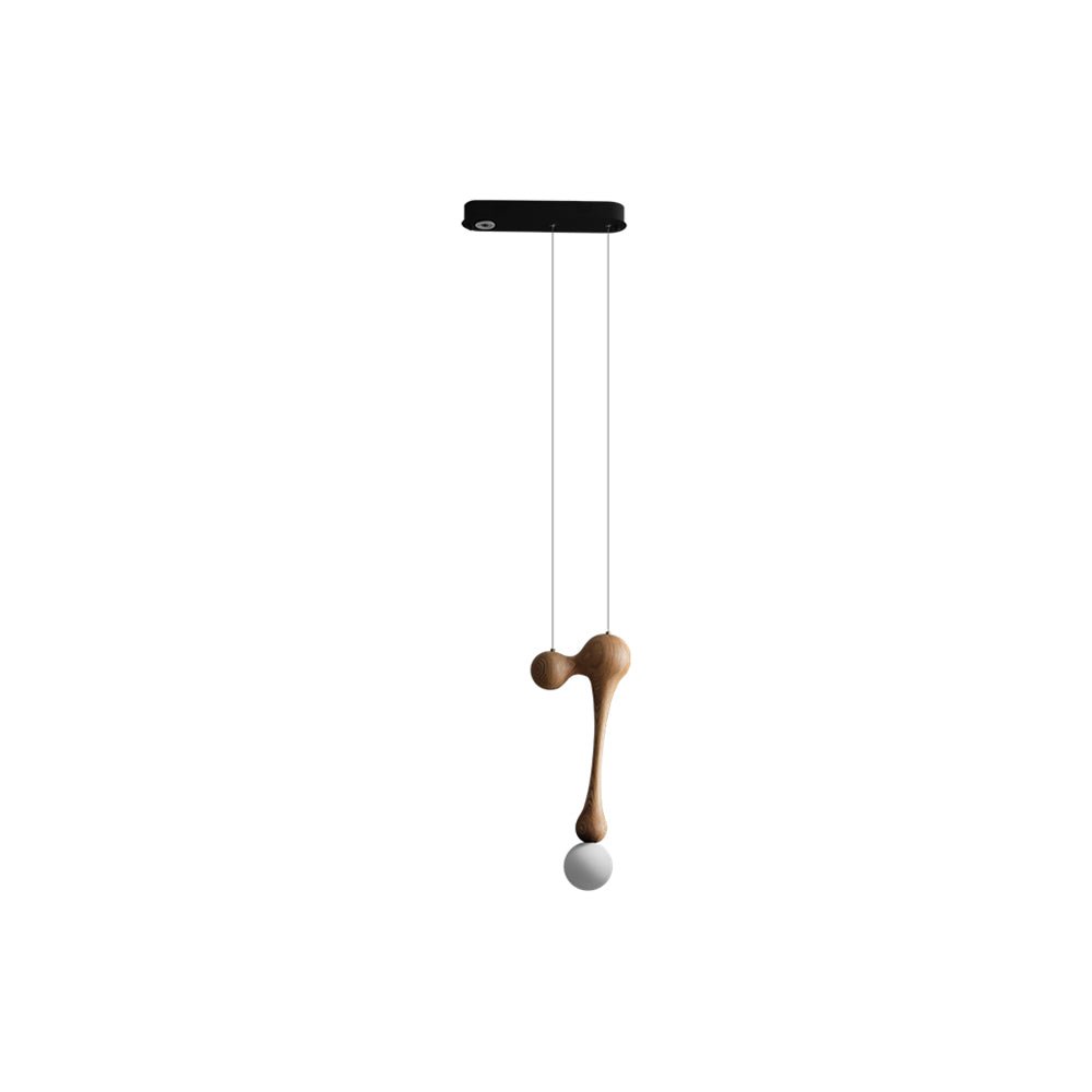 Hale Luxury Wood Pendant Light-Neutral Decor