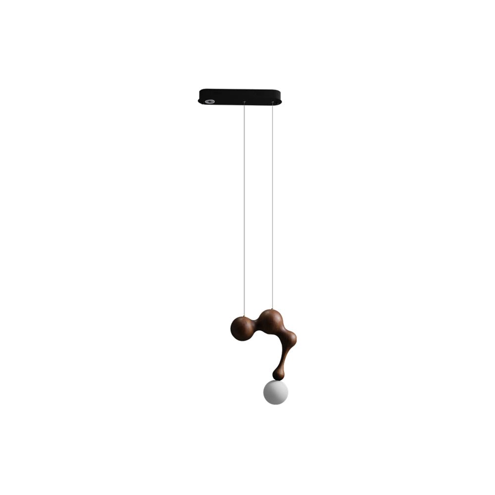 Hale Luxury Wood Pendant Light-Neutral Decor