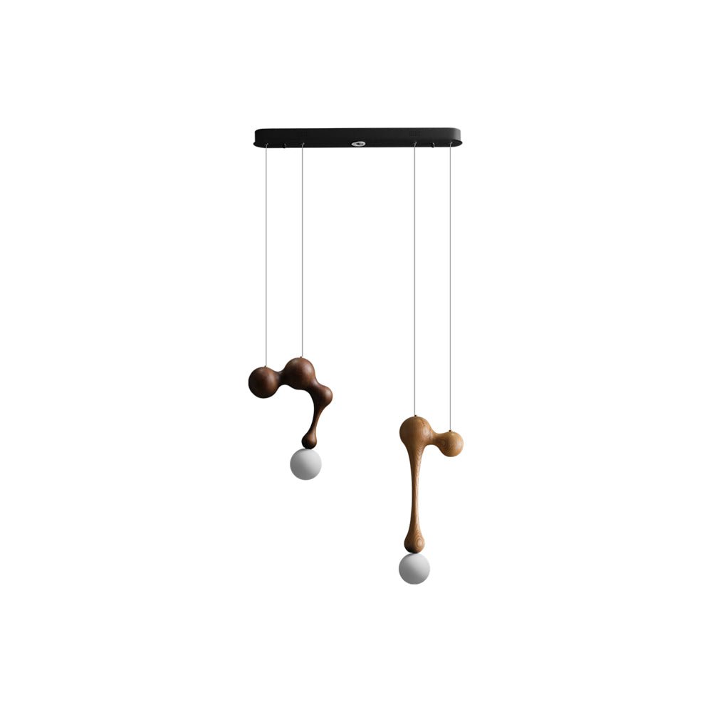Hale Luxury Wood Pendant Light-Neutral Decor
