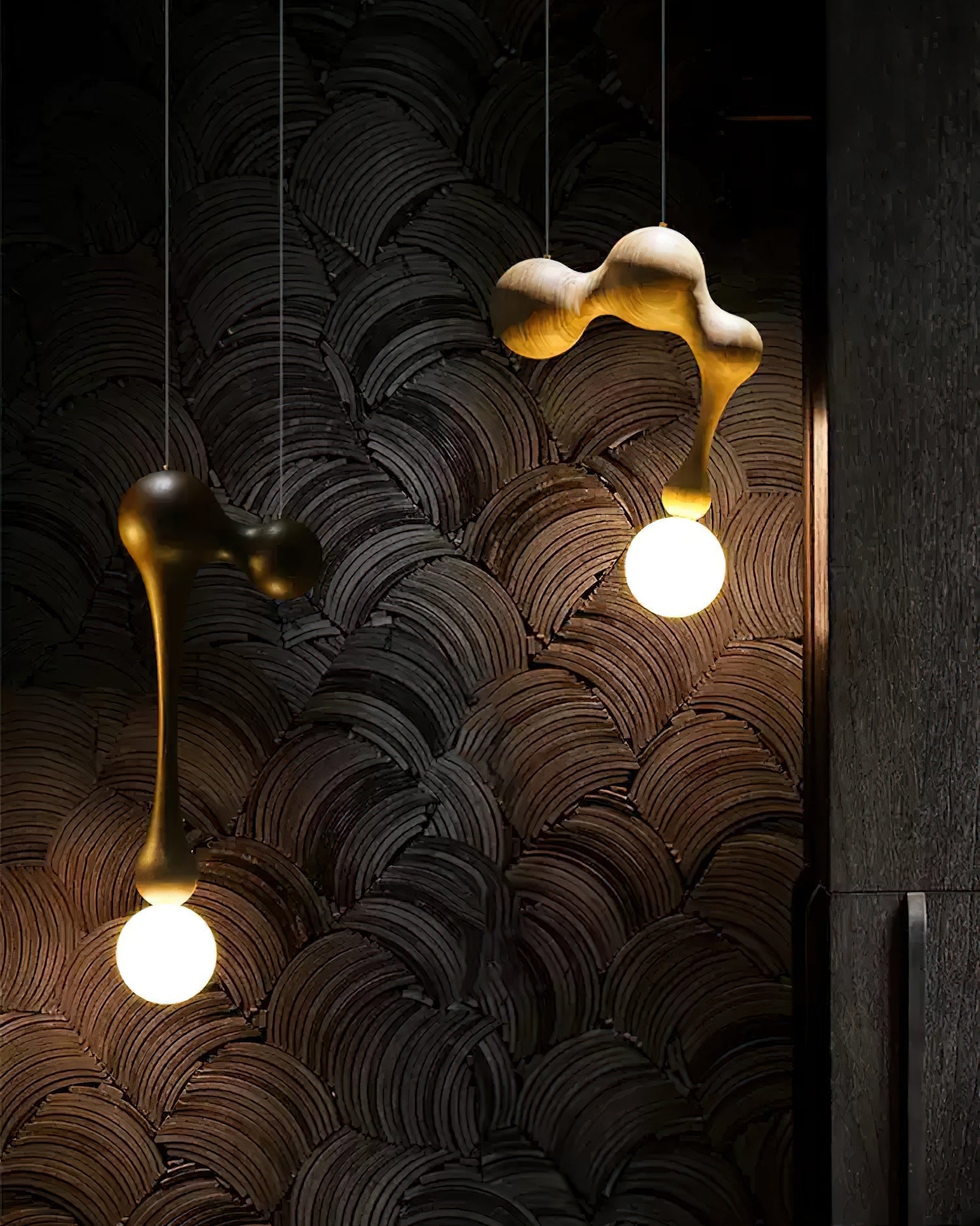 Hale Luxury Wood Pendant Light-Neutral Decor