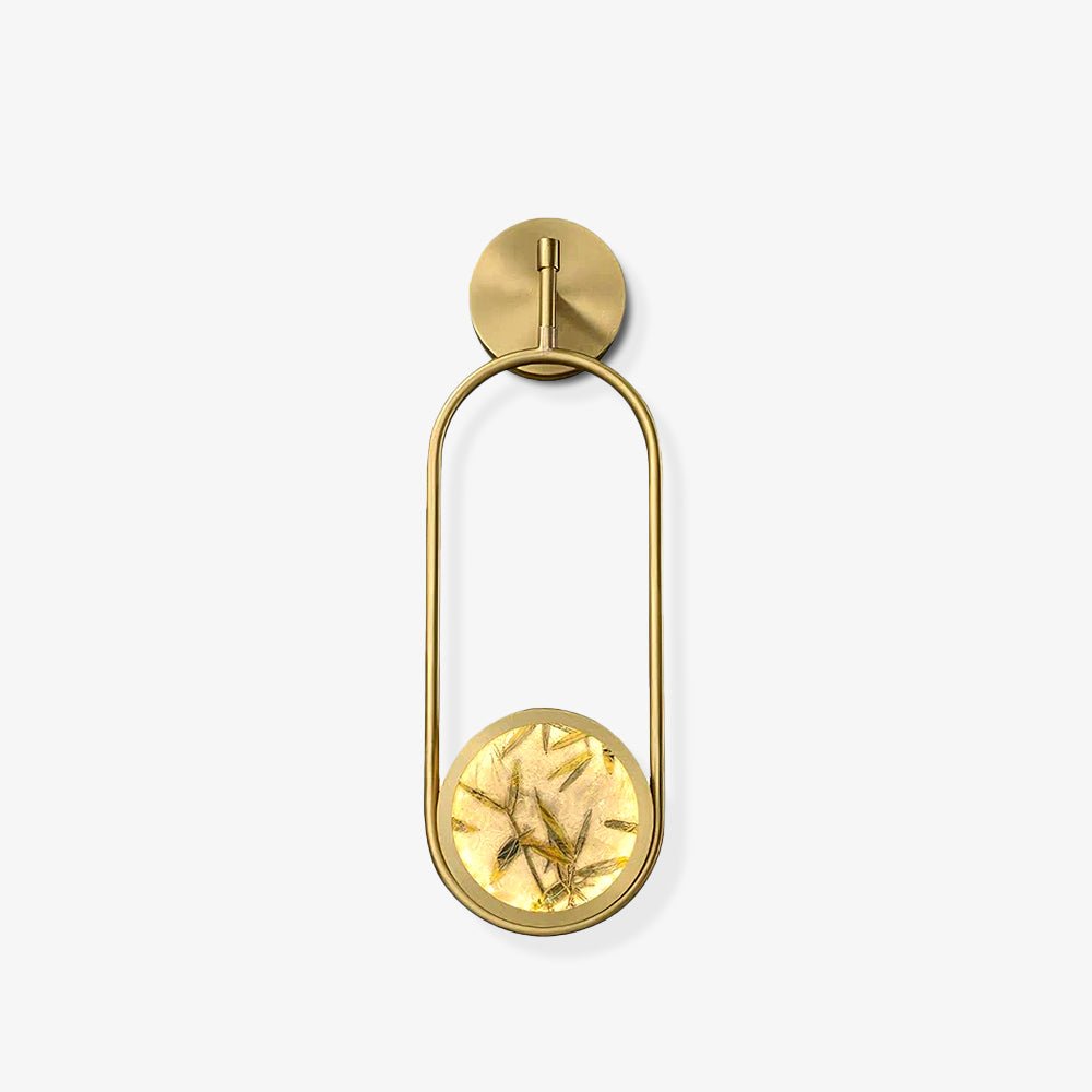 Liora Luxe Brass Wall Light-Neutral Decor