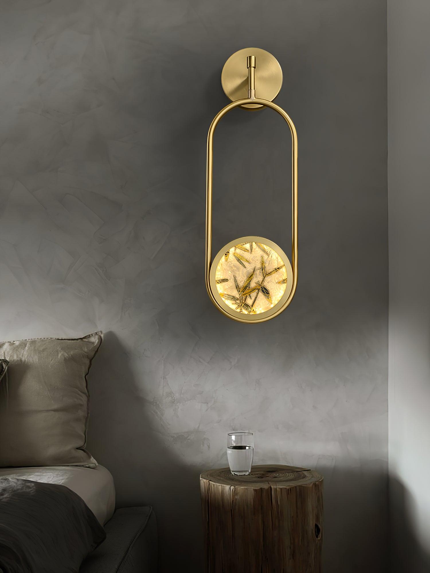Liora Luxe Brass Wall Light-Neutral Decor