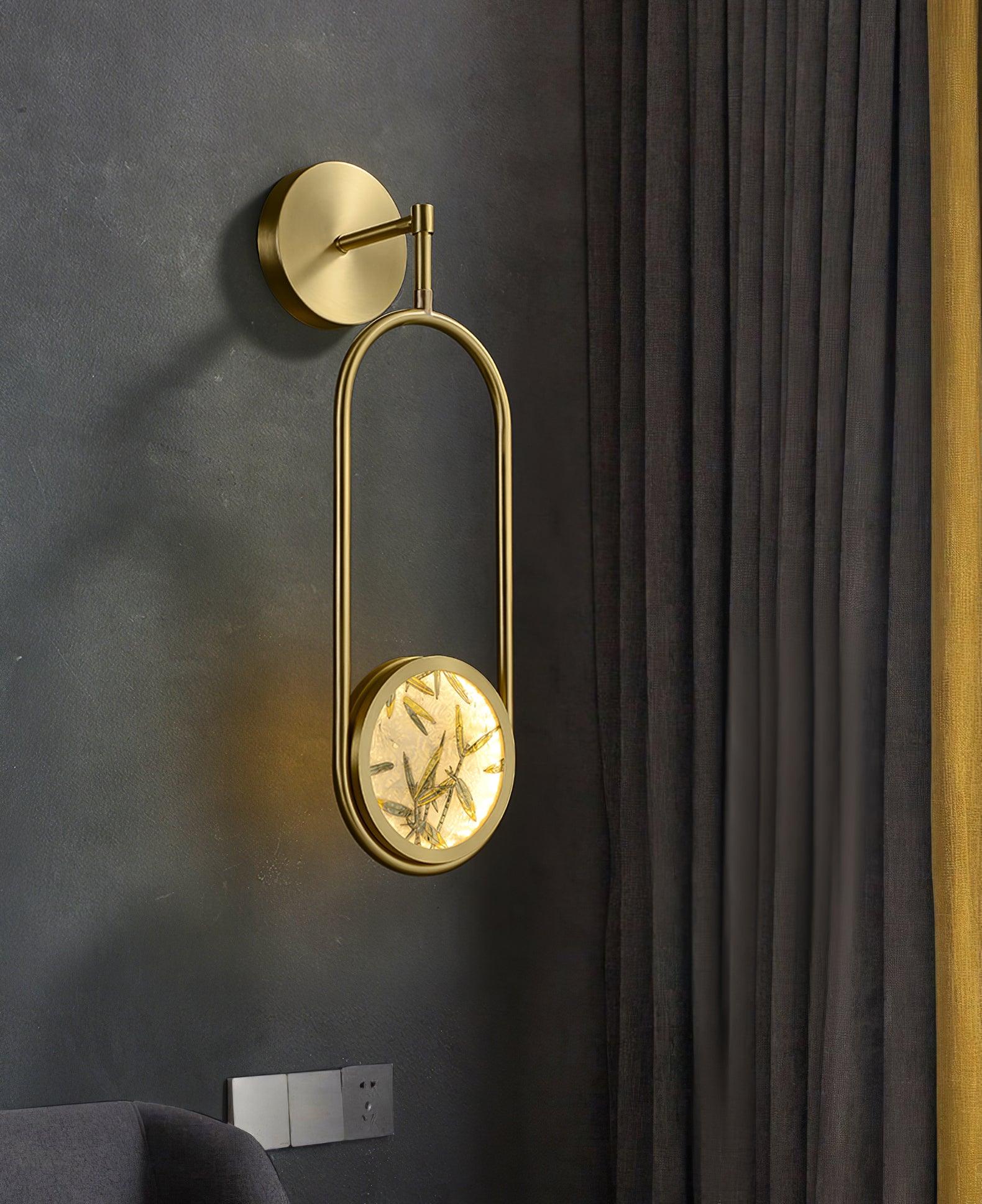 Liora Luxe Brass Wall Light-Neutral Decor