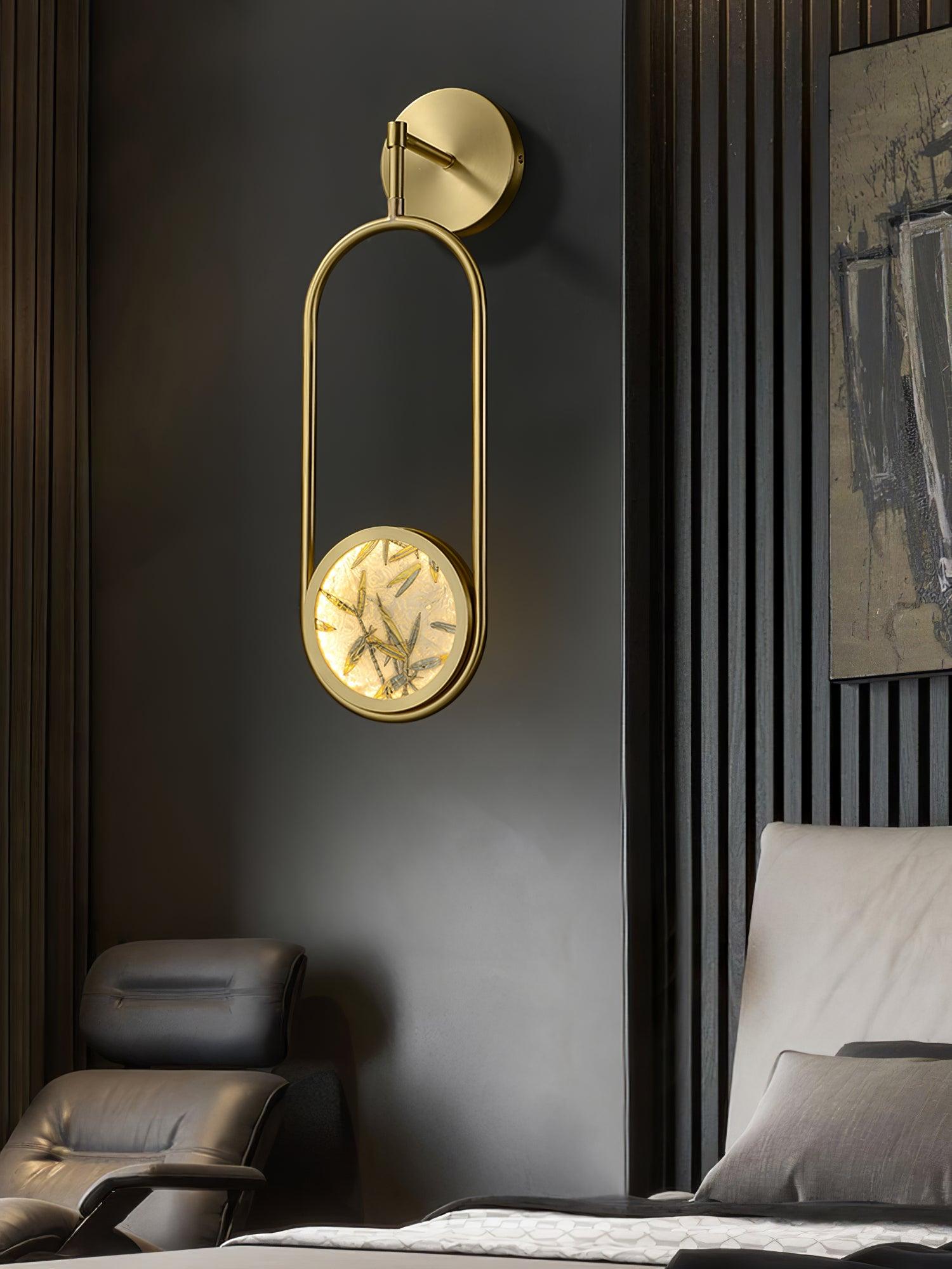 Liora Luxe Brass Wall Light-Neutral Decor