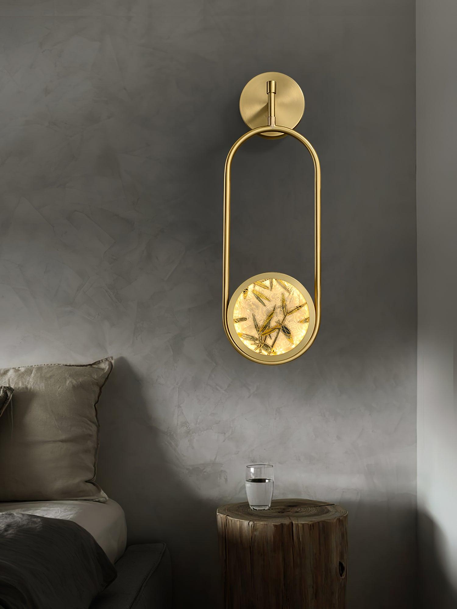 Liora Luxe Brass Wall Light-Neutral Decor