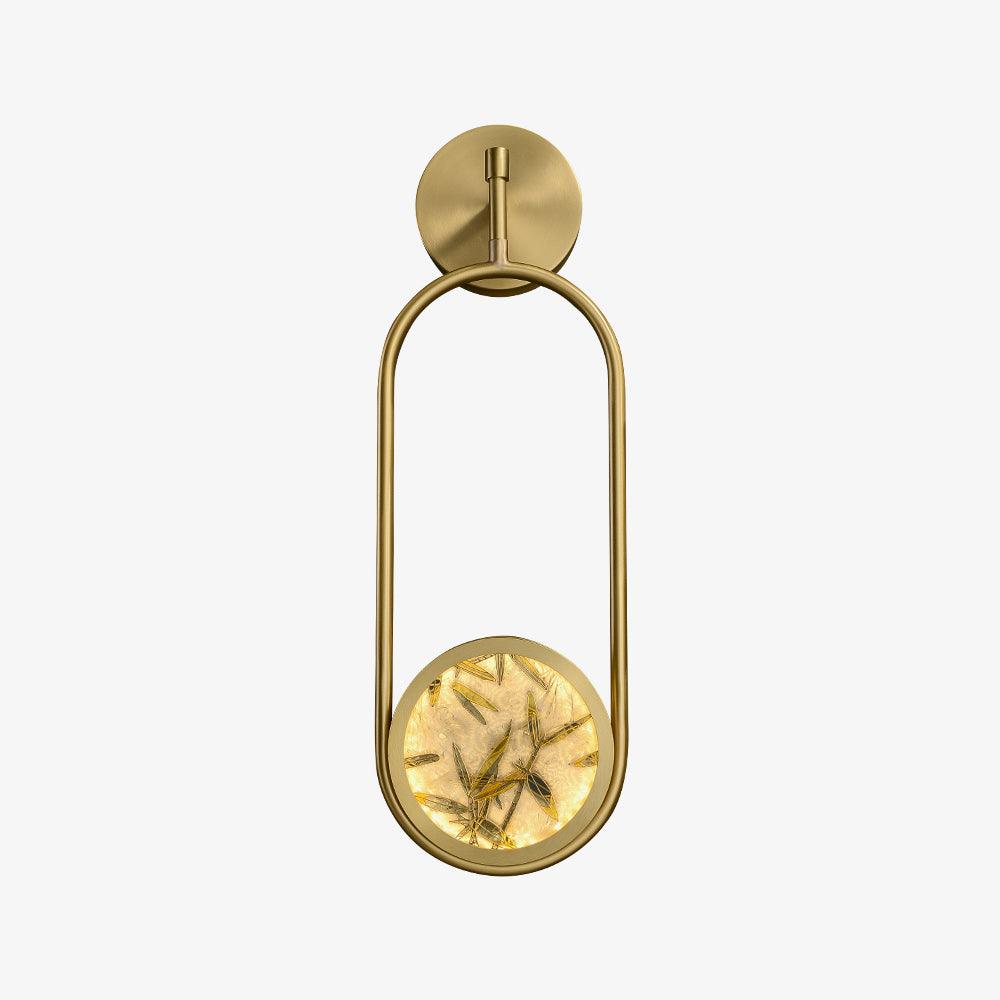 Liora Luxe Brass Wall Light-Neutral Decor