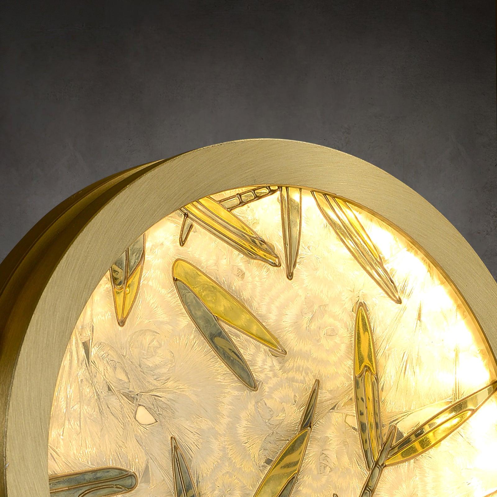 Liora Luxe Brass Wall Light-Neutral Decor