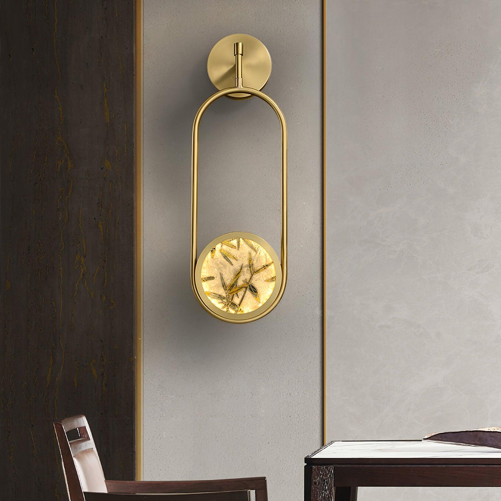 Liora Luxe Brass Wall Light-Neutral Decor