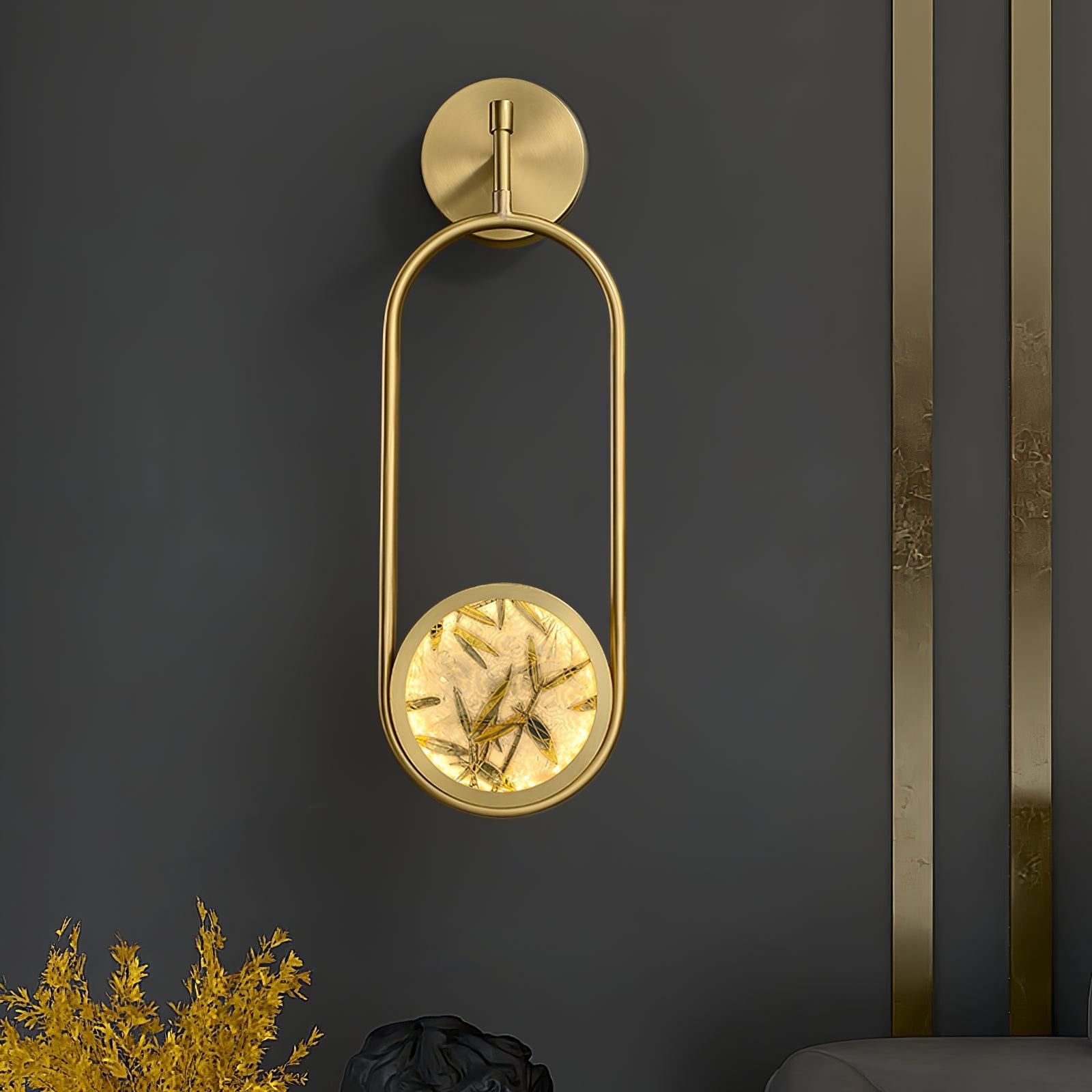 Liora Luxe Brass Wall Light-Neutral Decor