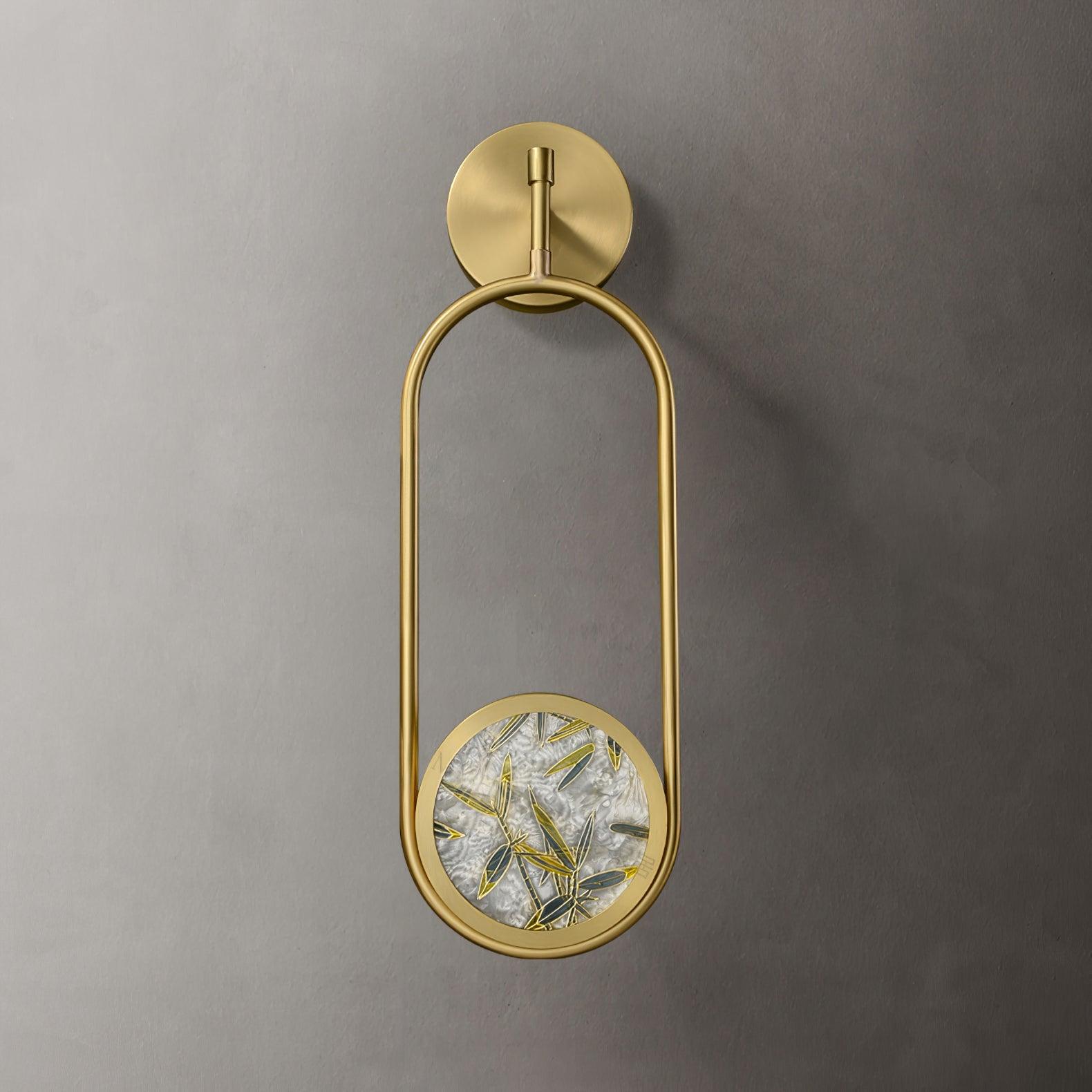 Liora Luxe Brass Wall Light-Neutral Decor