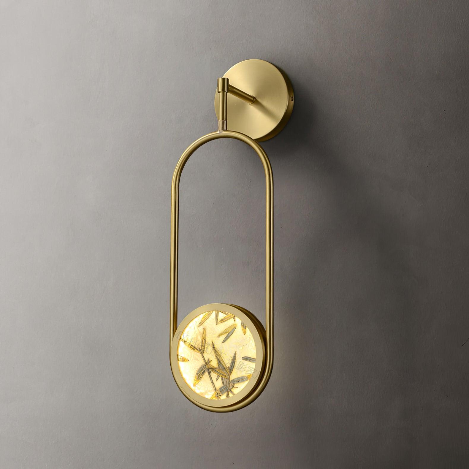 Liora Luxe Brass Wall Light-Neutral Decor