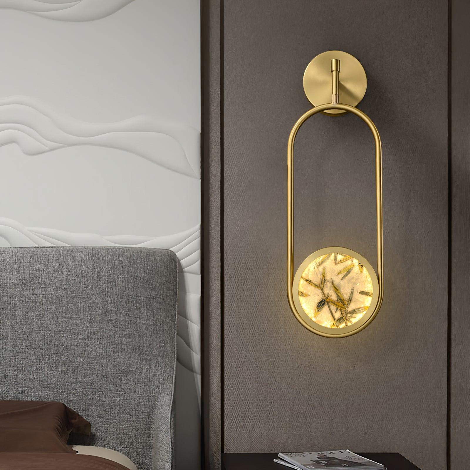 Liora Luxe Brass Wall Light-Neutral Decor