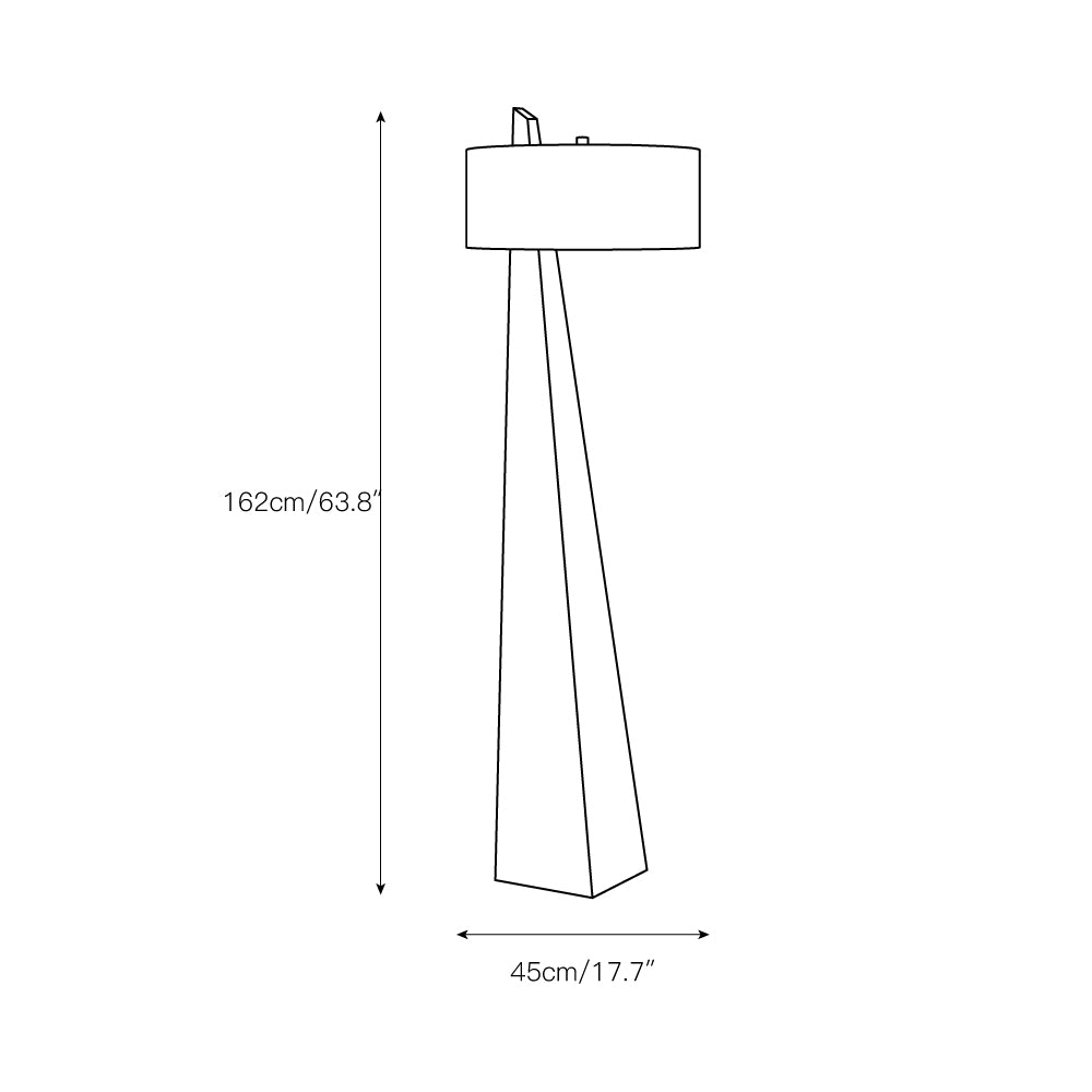Thalia Obelisk Floor Lamp