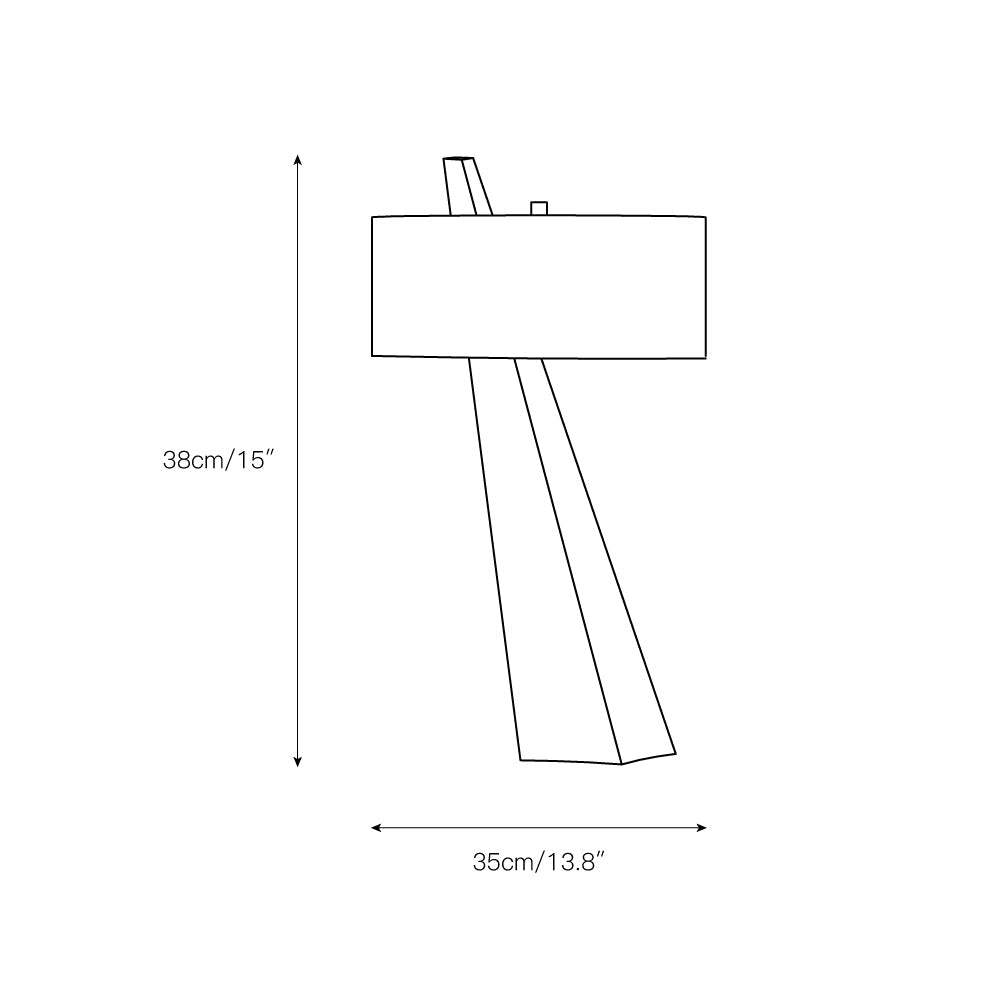Luna Obelisk Table Lamp
