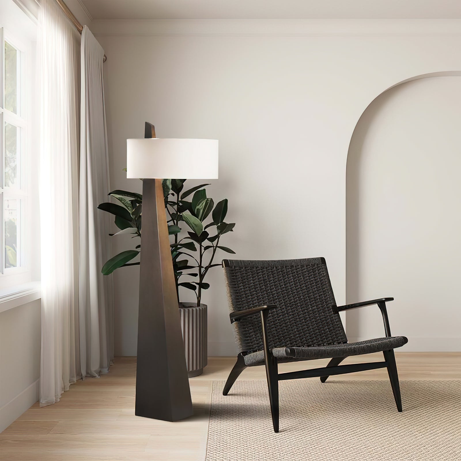 Thalia Obelisk Floor Lamp