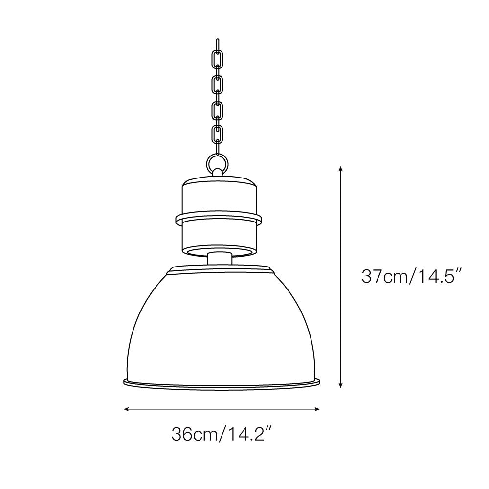 Evlaeia Orange Pendant Lamp