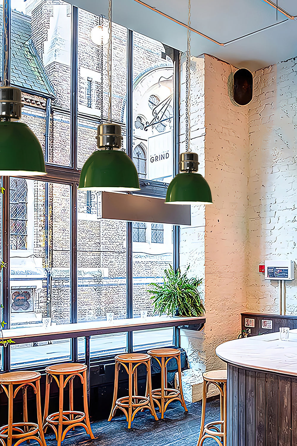 Evlaeia Orange Pendant Lamp