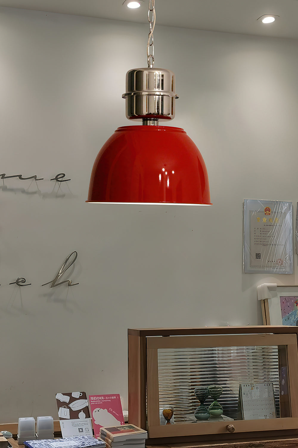 Evlaeia Orange Pendant Lamp