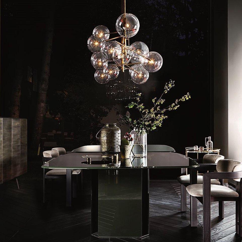 Aveno Chandelier LED Clear Crystal-Neutral Decor