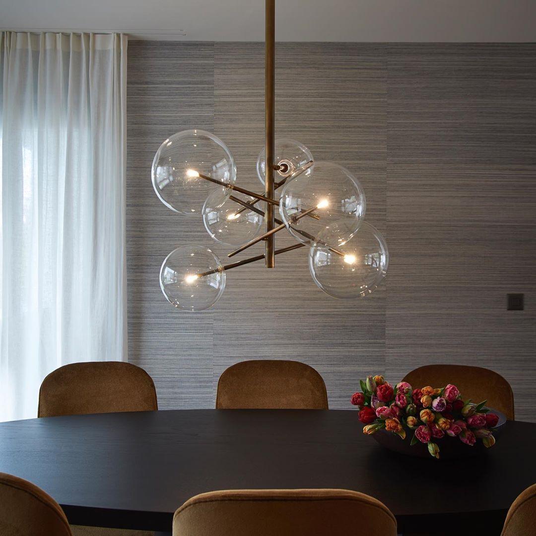 Aveno Chandelier LED Clear Crystal-Neutral Decor
