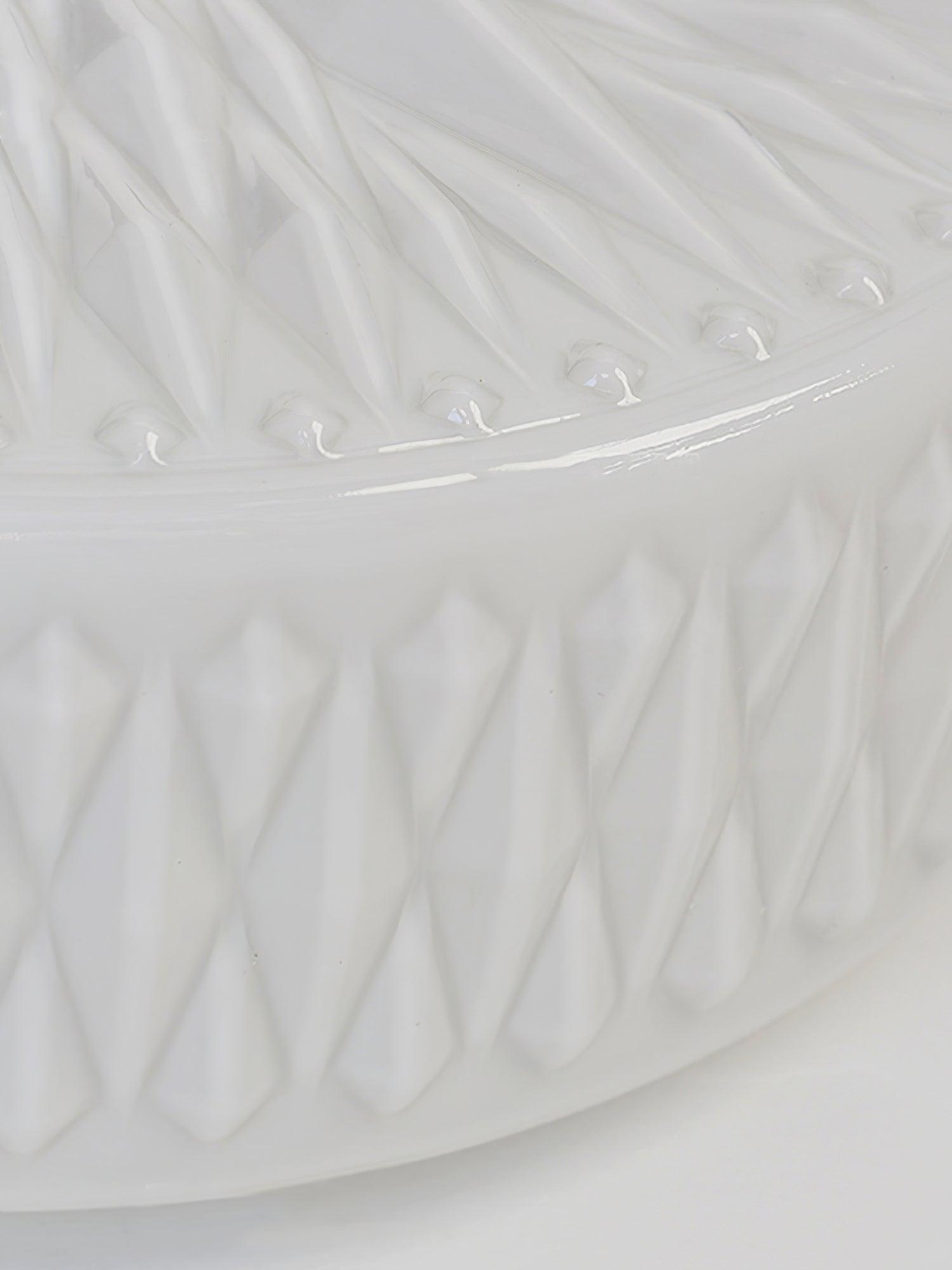 Solara Ceiling Lamp Glass Shade and Acrylic Modern Mooncake-Neutral Decor