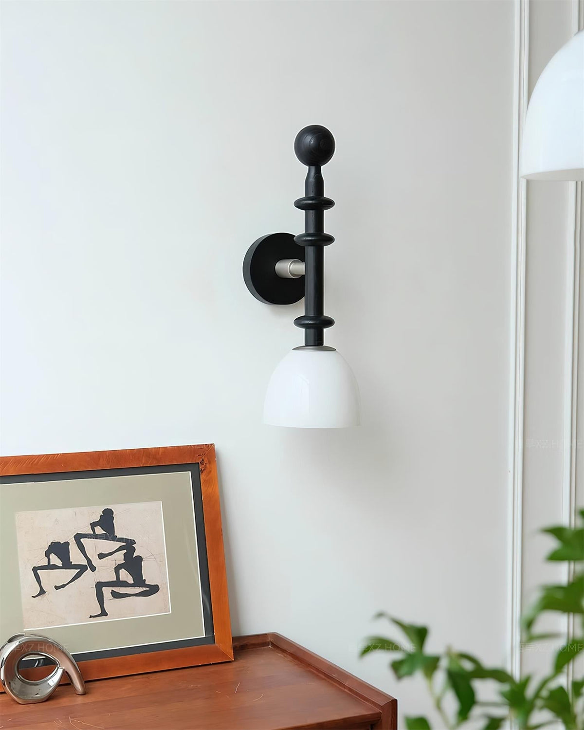 Aldorelia Wall Lamp Wooden Modern