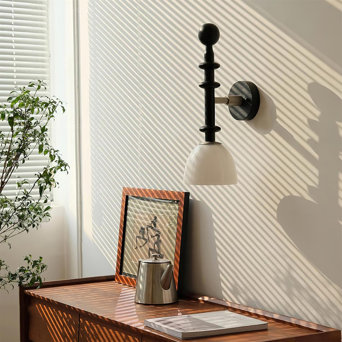 Aldorelia Wall Lamp Wooden Modern