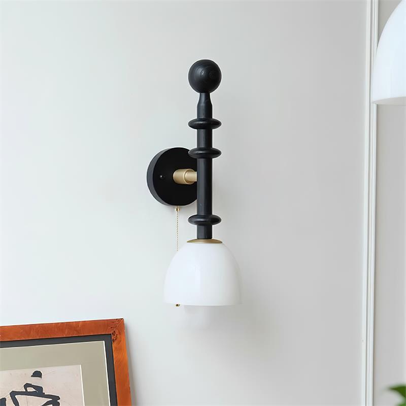 Aldorelia Wall Lamp Wooden Modern