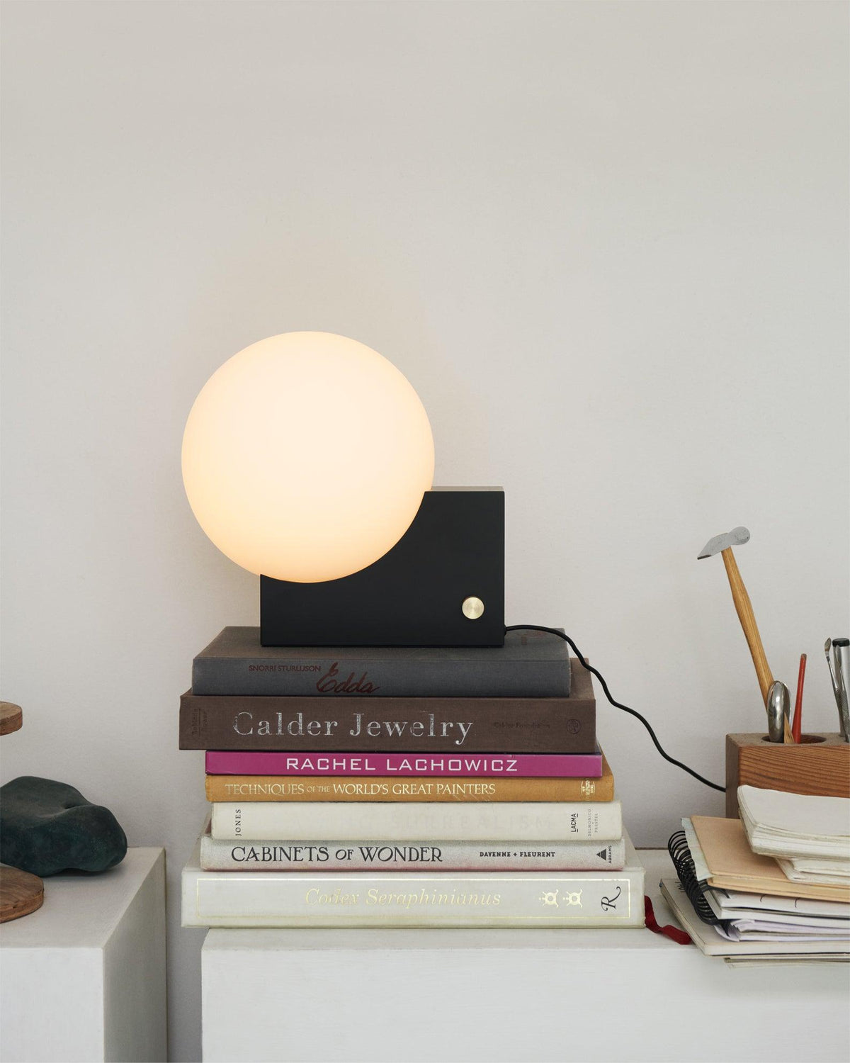 Fusion Table Lamp-Neutral Decor