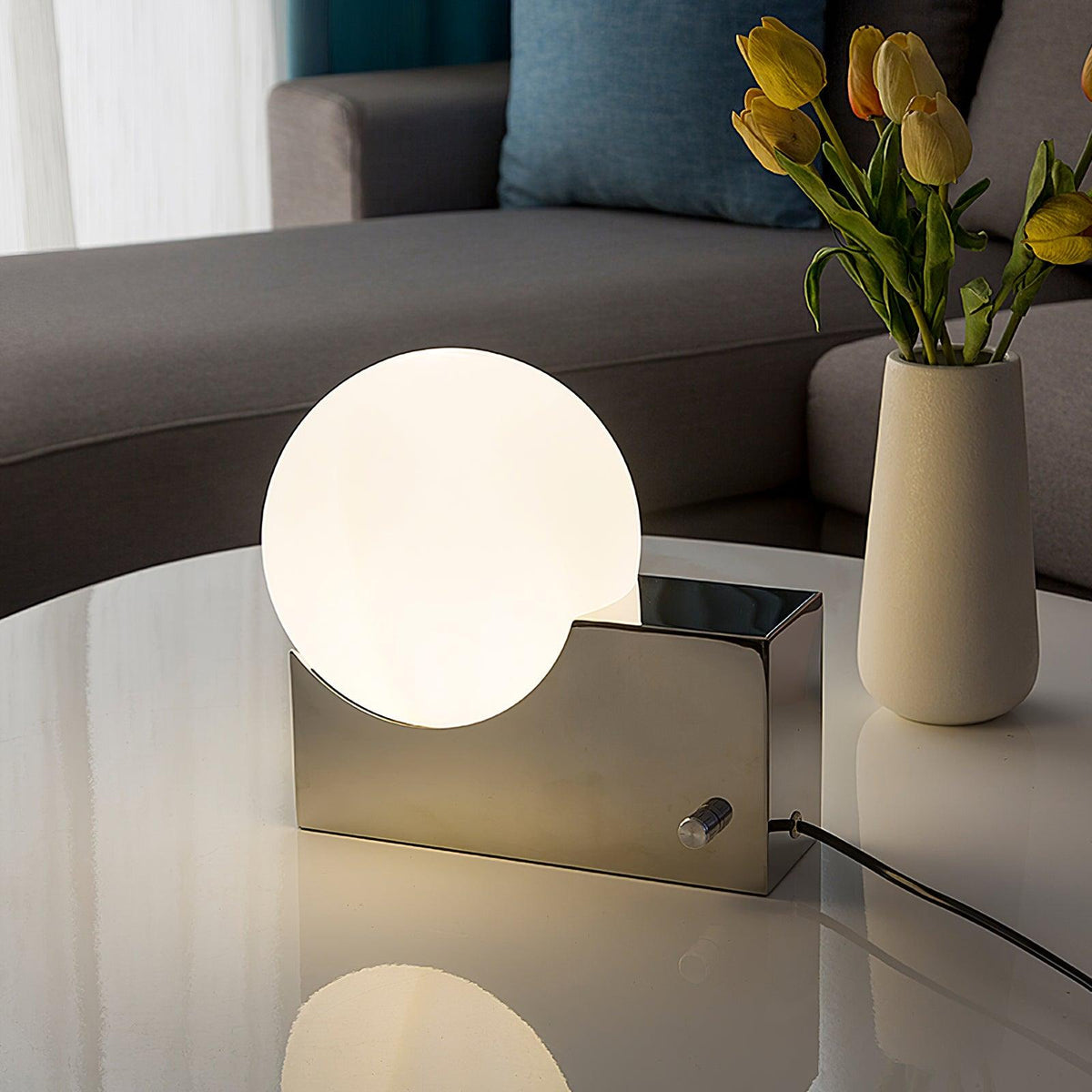 Fusion Table Lamp-Neutral Decor
