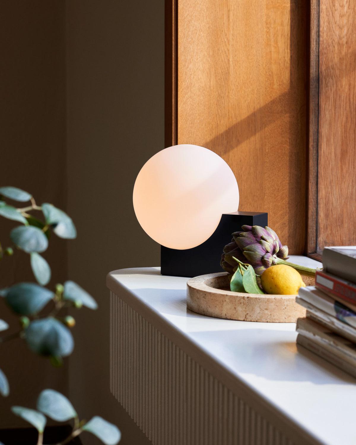 Fusion Table Lamp-Neutral Decor