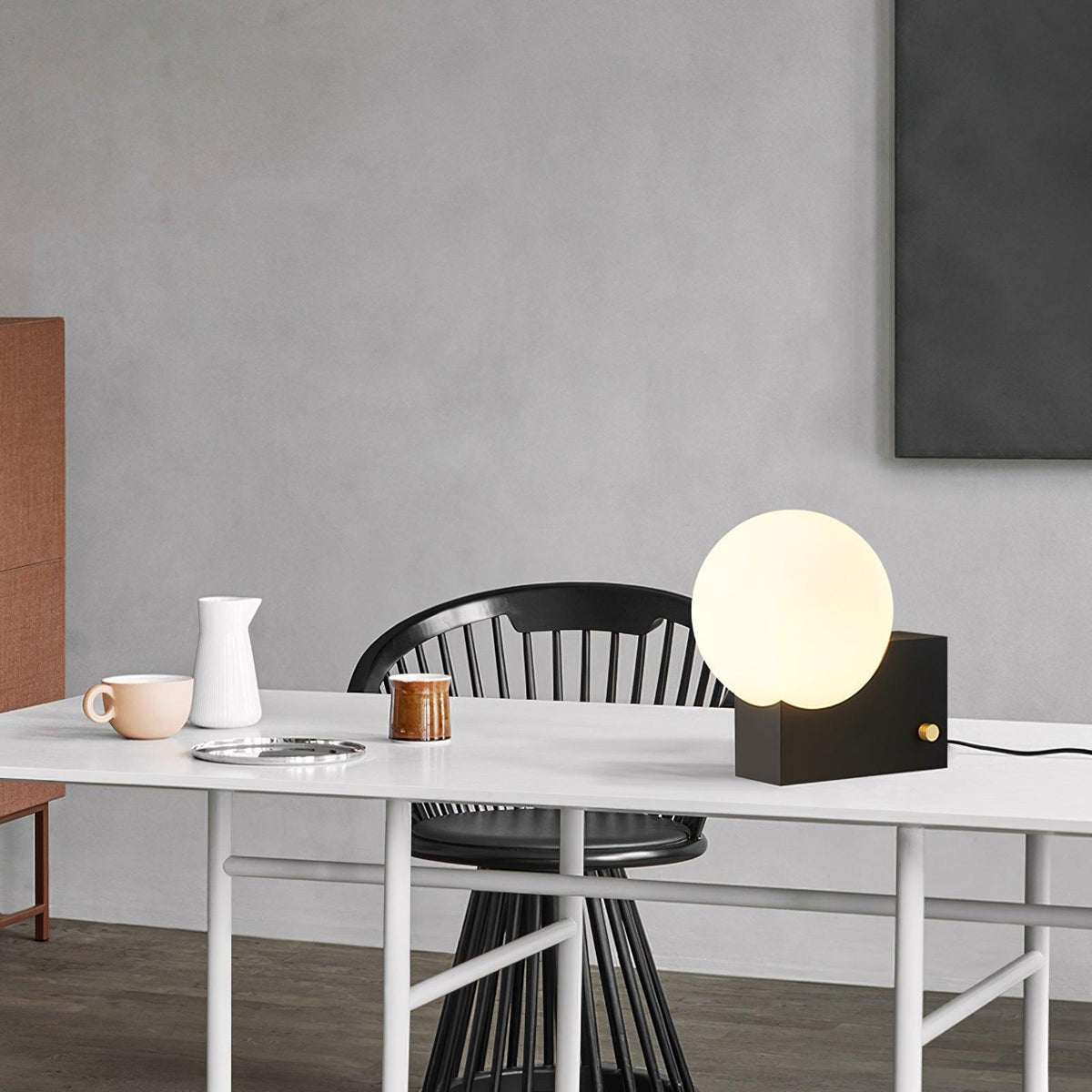 Fusion Table Lamp-Neutral Decor