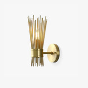 Thresher Postmodern Luxury Candle Brass Wall Light-Neutral Decor