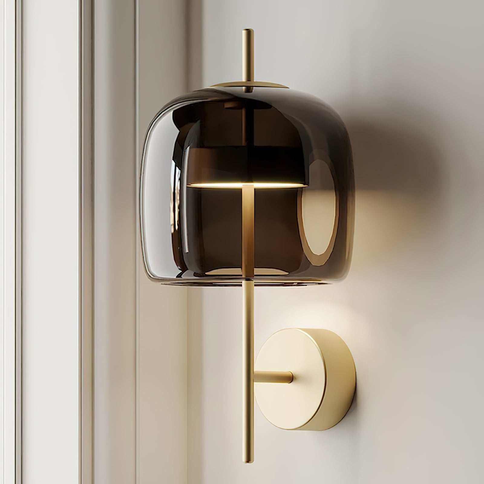 Caless Premium Nordic Art Glass Sconce Wall lamp-Neutral Decor