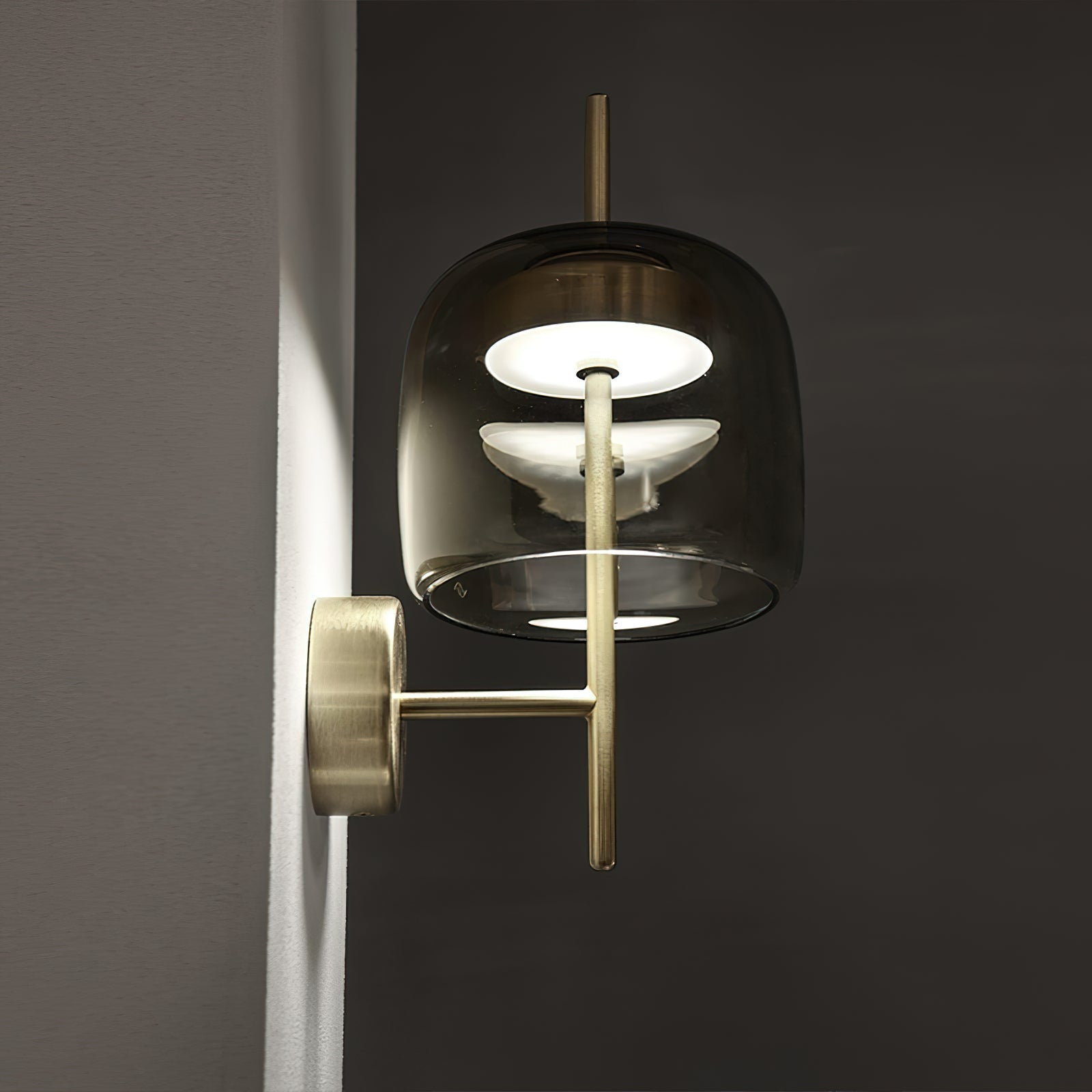 Caless Premium Nordic Art Glass Sconce Wall lamp-Neutral Decor