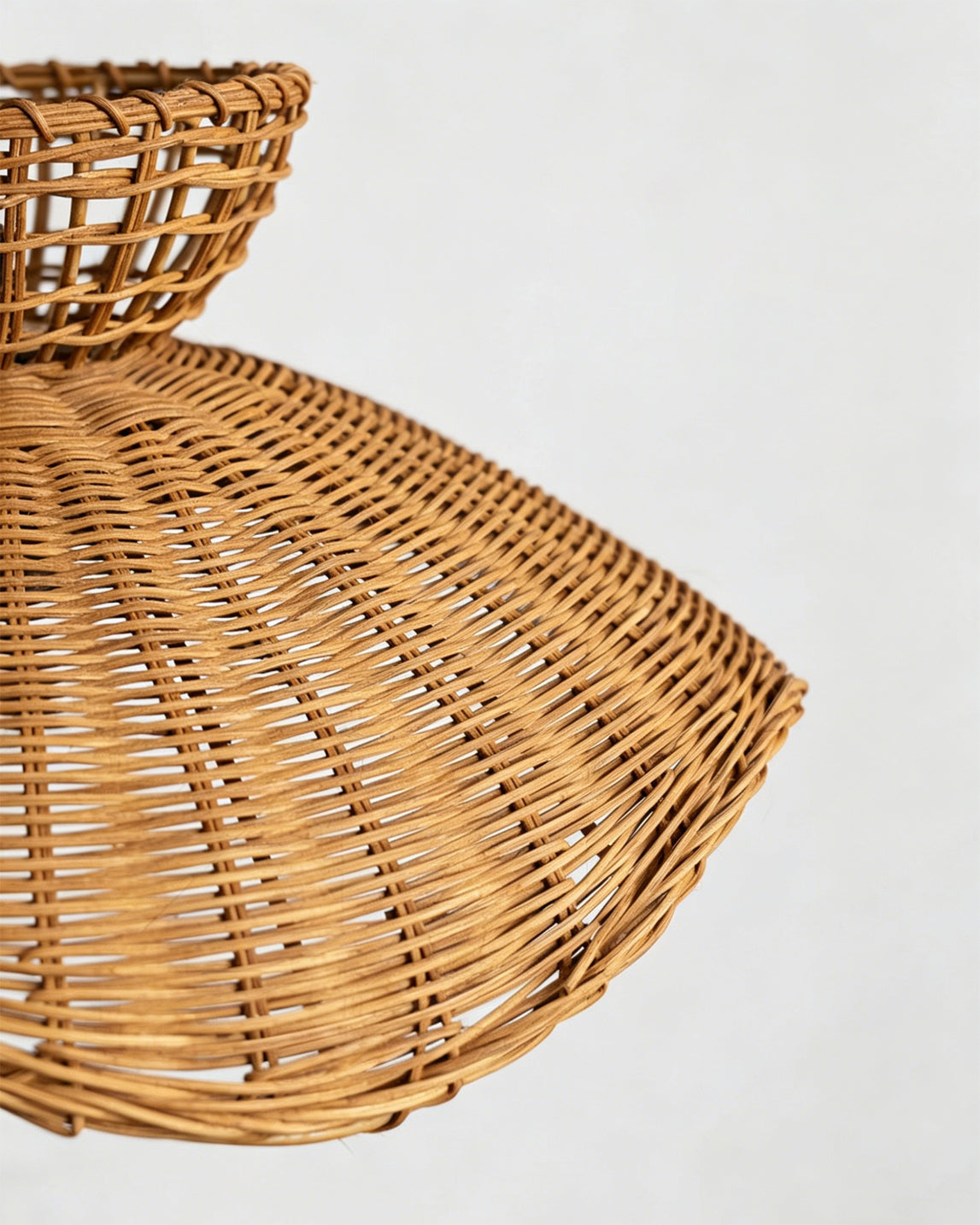 Dimension diagram for the single-light Jumbo Pendant Light.