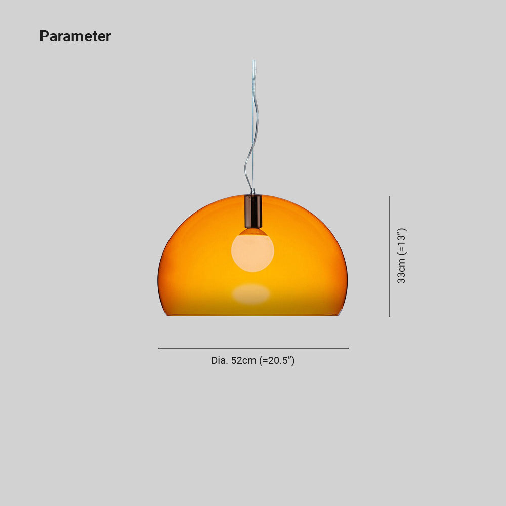 Valentina Minimalist Acrylic Nordic Pendant Light Bedroom/Living Room - Neutral Decor