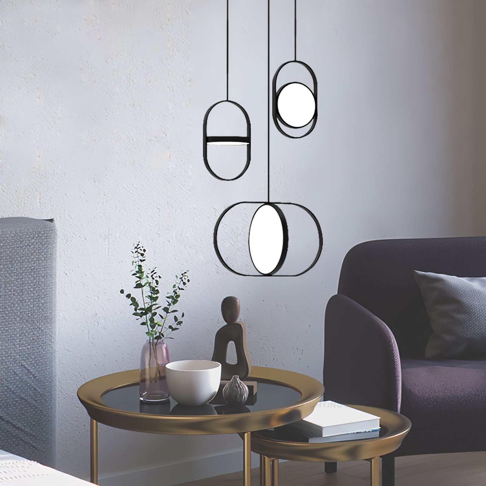 Bren Industrial Classic Pendant Light-Neutral Decor