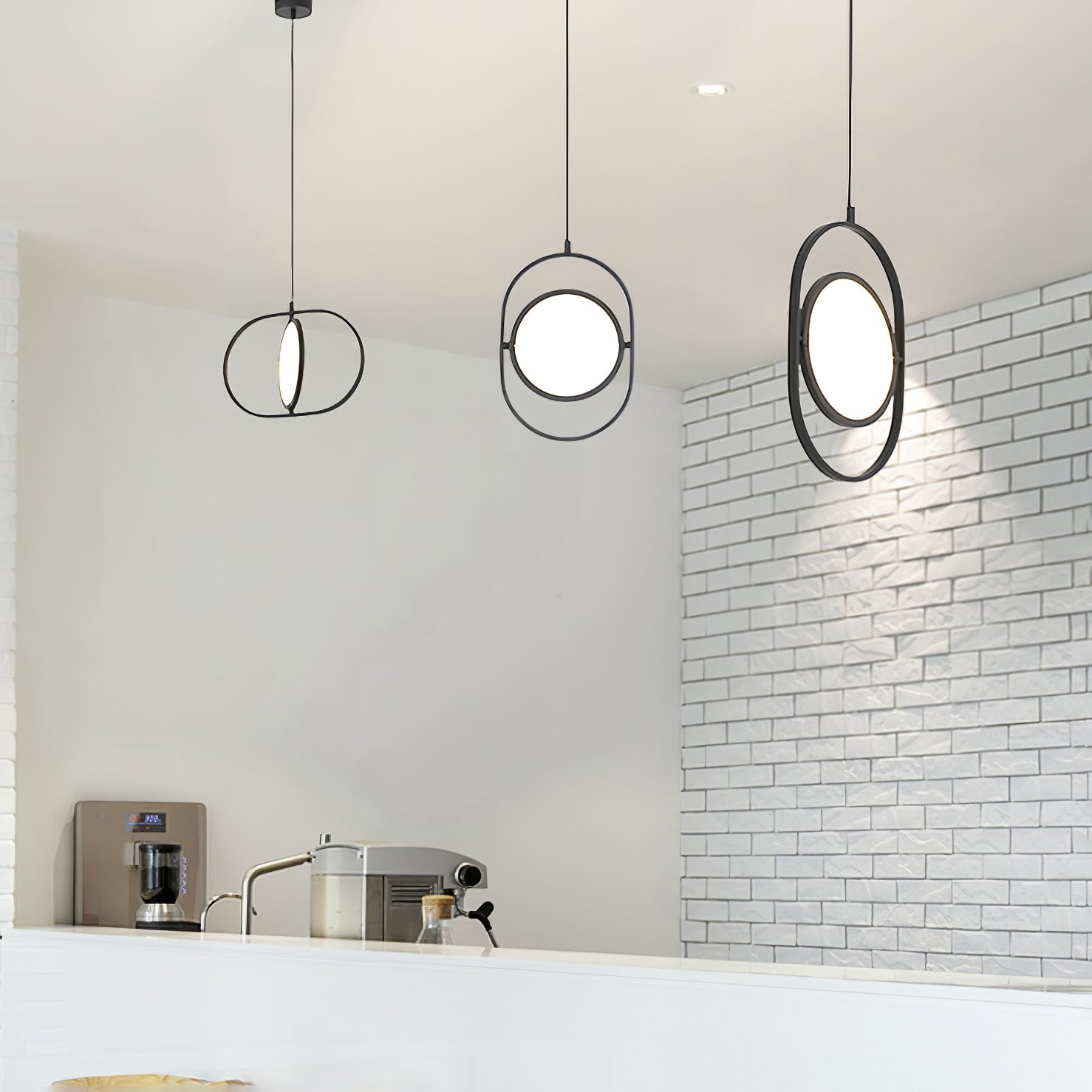 Bren Industrial Classic Pendant Light-Neutral Decor
