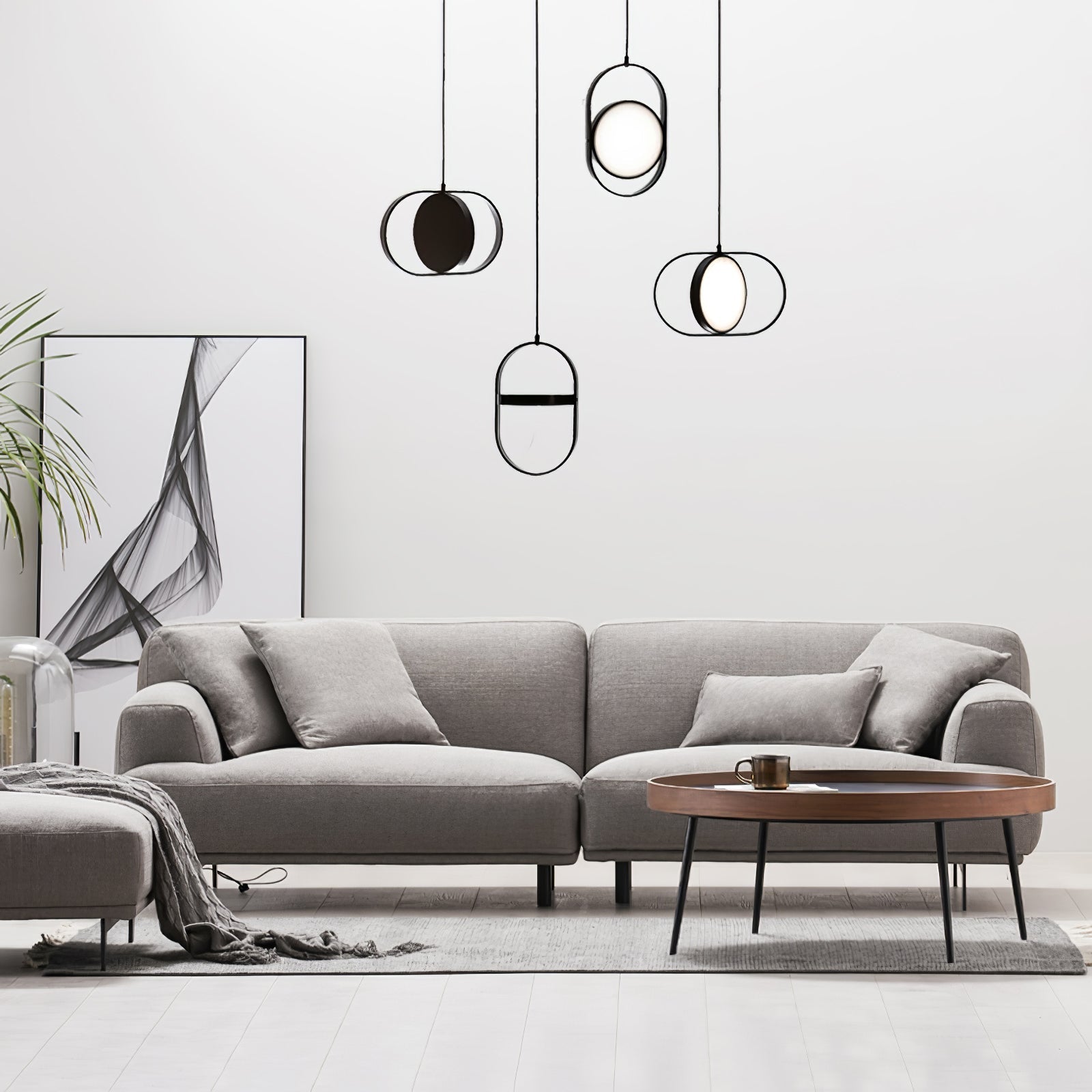 Bren Industrial Classic Pendant Light-Neutral Decor