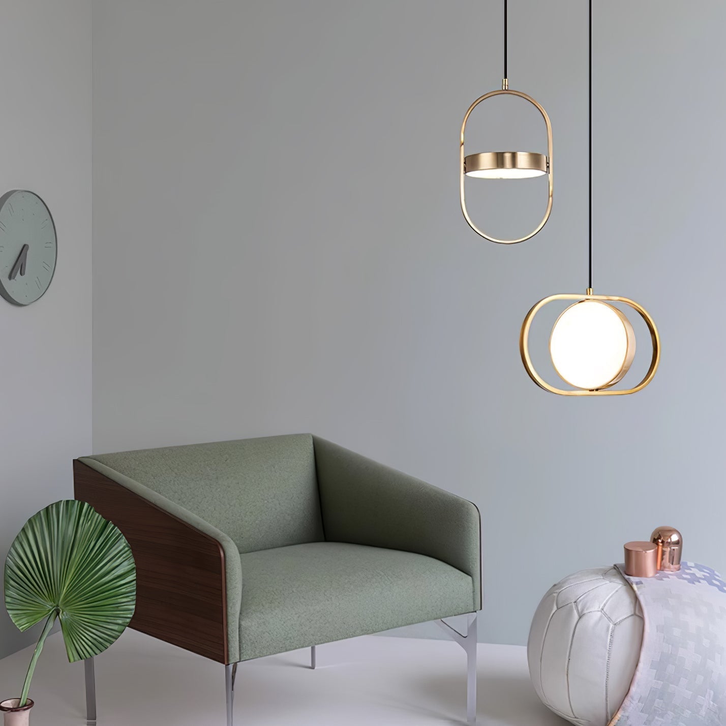 Bren Industrial Classic Pendant Light-Neutral Decor