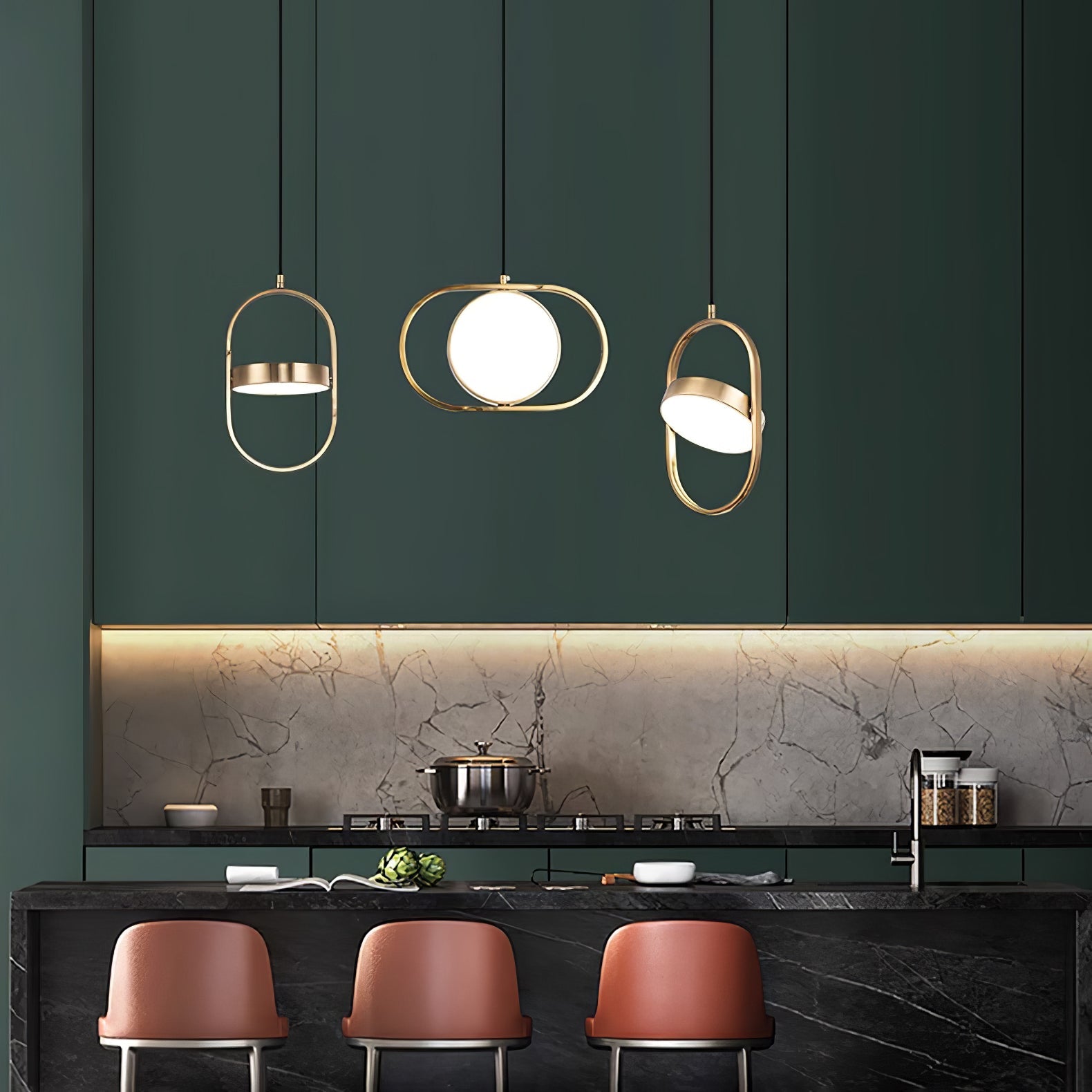 Bren Industrial Classic Pendant Light-Neutral Decor